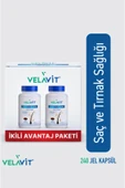 Velavit Phytoglow Hair & Nail İkili Avantaj Paketi thumbnail 1