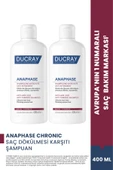Ducray Anaphase Chronic Saç Dökülmesi Karşıtı Şampuan 400 ml X 2 - 1