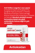 HANGOVERSHOT Antioxshot, Bitkisel Antioksidan Kompleks, Likit Antiox Shot, Resveratrol 14'lü thumbnail 3
