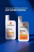 La Roche Posay Tüm Cilt Tipleri İçin Uygun Yüz Cilt Bakım Seti: Antehlios Uvmune Fluid Güneş Kremi SPF50+ 50ML X2 thumbnail 6