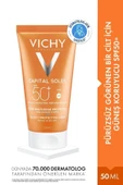 Vichy Capital Soleil Spf50+ Velvety Pürüzsüz Görünen Bir Cilt İçin Güneş Koruyucu- 50ml thumbnail 1