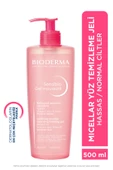 Bioderma Sensibio Foaming Gel Hassas ve Normal Ciltler Durulanan Micellar Yüz Temizleme Jeli 500 ml thumbnail 1