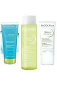 Bioderma Sebium Foaming Gel Tüp 200 Ml+ Sebium Lotion 200 Ml+ Sebium Sensitive Cream thumbnail 1