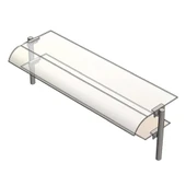 Öztiryakiler Servis Rafı, Çift Sıralı, 190x30 Cm - 1