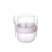 2 Adet Kaşıklı Müsli Kabı 800 ml thumbnail 4