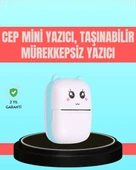 Bluetooth Bağlantılı Mini Termal Yazıcı Öğrenci ve Ofis İçin - 1