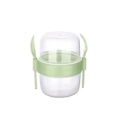 2 Adet Kaşıklı Müsli Kabı 800 ml thumbnail 1