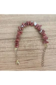 AtaRoots Jasper (Kırmızı Jasper) Bileklik, Kırık Taş Grubu, 22-25 cm - 571 - 3