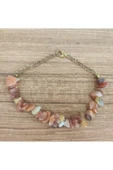 AtaRoots Doğal Akik (Carnelian) Taşı Bileklik, Kırık Taş Grubu, 572 - 1
