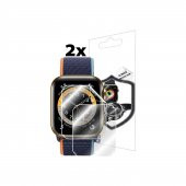 ECR Apple Watch Seri 6/SE/5/4 (44mm) ile Uyumlu HD ŞEFFAF Ekran Koruyucu Film Neo Flex (2 Adet) - 2