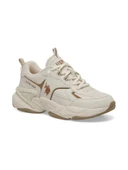 U.S.POLO ASSN ISABELLA 5PR BEJ COMFORT CASUAL ANATOMİK SPOR AYAKKABI thumbnail 1