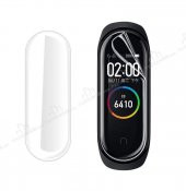 ECR Mi Band 4  HD-ŞEFFAF Gerçek Kırılmayan Nano Ekran Koruyucu (2 Adet) - 3