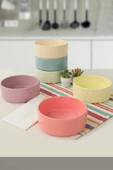 Keramika Rainbow Soft Stackable Çorba Kasesi 14 Cm 6 Adet 110/550 - 1