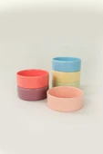 Keramika Rainbow Soft Matte Stackable Çorba Kasesi 14 Cm 6 Adet 960/990 - 2