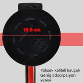 166 Mm Dijital Şarjlı Fayans Vibratörü Vibratoru Makine Aracı Cihaz Lithium Titreşim Döşeme Seramik thumbnail 3