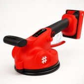 166 Mm Dijital Şarjlı Fayans Vibratörü Vibratoru Makine Aracı Cihaz Lithium Titreşim Döşeme Seramik thumbnail 4