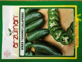 JALEPONE BİBER TOHUMU 5 GR TAKRİBİ 600 ADET TOHUM - 1
