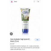 Care Avokado Özleri İçeren El Kremi 75ml - 1