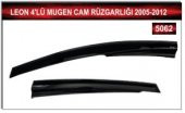 SEAT LEON 2005 - 2012 MODEL 4LÜ MUGEN CAM RÜZGARLIĞI thumbnail 2
