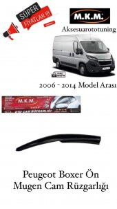 PEUGEOT BOXER 2006 - 2014 MODEL ÖN MUGEN CAM RÜZGARLIĞI - 1
