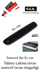 YALANCI TAVAN SUNROOF 80 CM TAVAN RÜZGARLIĞI - 1