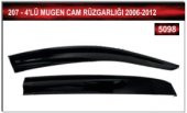 PEUGEOT 207 2006-2012 MODEL 4LÜ MUGEN CAM RÜZGARLIĞI - 2