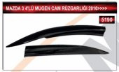 MAZDA 3 2010 VE ÜZERİ MODEL 4LÜ MUGEN CAM RÜZGARLIĞI - 2