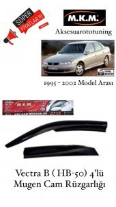 OPEL VECTRA B(HB-50) 1995-2002 MODEL 4LÜ MUGEN CAM RÜZGARLIĞI thumbnail 1