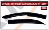 TOYOTA COROLLA 2015 - 2017 MODEL ARASI 4LÜ MUGEN CAM RÜZGARLIĞI - 2
