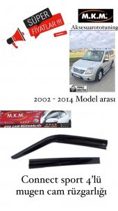 FORD CONNECT SPORT 2002-2014 4LÜ MUGEN CAM RUZGARLIGI - 1