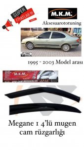 MEGANE 1 1995-2003 MODEL ARASI 4LÜ MUGEN CAM RÜZGARLIGI - 1