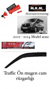 TRAFFİC 2001 - 2014 MODEL ARASI ÖN MUGEN CAM RÜZGARLIGI thumbnail 1