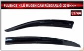 FLUENCE 2010 VE ÜZERİ MODEL ARASI 4LÜ MUGEN CAM RÜZGARLIGI thumbnail 2