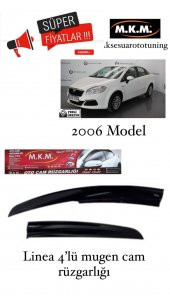 LİNEA 2006 MODEL 4LÜ MUGEN CAM RÜZGARLIĞI - 1