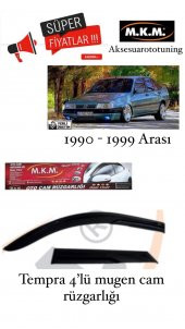 TEMPRA 1990 - 1999 4LÜ MUGEN CAM RÜZGARLIĞI - 1