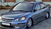 HONDA CİVİC VTEC2 CAM RÜZGARLIGI 2001-2005 MKM 4LÜ MUGEN - 1