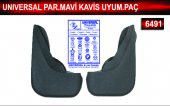 Universal Paçalık Mavi Kavis Uyumu Paçalık Çamurluk Tozluk - 1