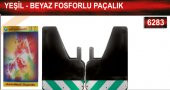 Yeşil-Beyaz Fosforlu Paçalık Çamurluk Tozluk - 1