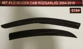 Peugeot 407 4lü Mugen Cam Rüzgarlık Seti - 1