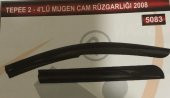 Peugeot Tepee2 4lü Mugen Cam Rüzgarlık Seti - 1