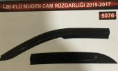 2015 üzeri Hyundai i-20 4lü Mugen Cam Rüzgarlık Seti - 2