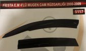 Fiesta Eski Model4lü Mugen Cam Rüzgarlık Seti - 3