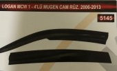 Renault Logan Mcw1-4lü Mugen Cam Rüzgarlık Seti - 1