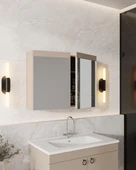 Karen Banyo Dafne 85 Cm, Mdf Lavabolu Banyo Dolabı Seti, Mdf - 3
