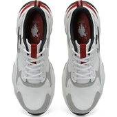 U.S.POLO ASSN SOLIDAR 5PR BEYAZ COMFORT CASUAL ANATOMİK SPOR AYAKKABI thumbnail 4