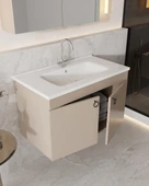 Karen Banyo Dafne 85 Cm, Mdf Lavabolu Banyo Dolabı Seti, Mdf - 2