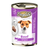 Doglife Biftekli Konserve Köpek Maması 400gr - 1