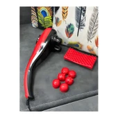 Merxas SL-222A Kırmızı Çift Başlıklı Paletli Masaj Aleti Sırt Bacak Kol Tüm Vücut Masaj Cihazı - 7