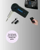 Araç İçi Bluetooth AUX Adaptörü ve Telefon Görüşme Cihazı - 2