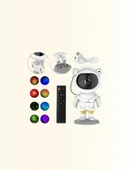 USB Güç Bağlantılı Çok Fonksiyonlu Astronot Gece Lambası thumbnail 5
